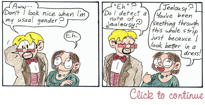 This strip is dedicated to Richard Powell and Jennifer Toal.