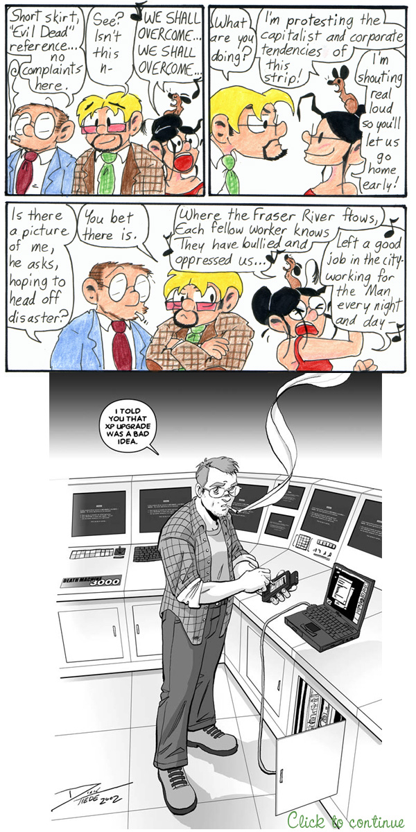 This strip is dedicated to Dirk 'Dave' Tiede.