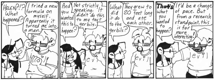 This strip is dedicated to Jonathan Richman.