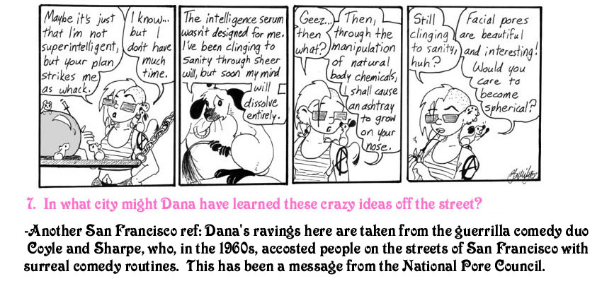 This strip is dedicated to Sarah Stewart.