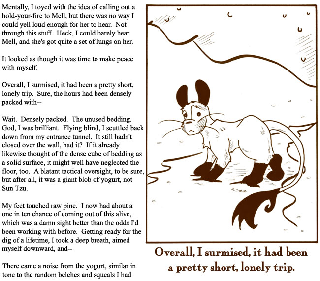 This strip is dedicated to the purple Smurf.