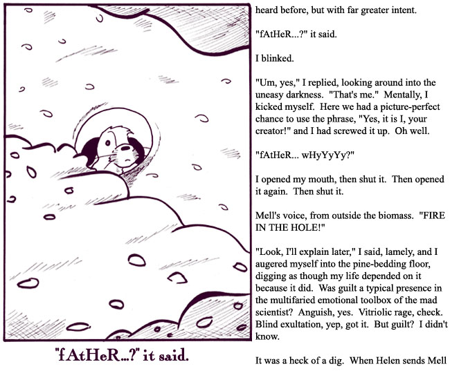 This strip is dedicated to the purple Smurf.