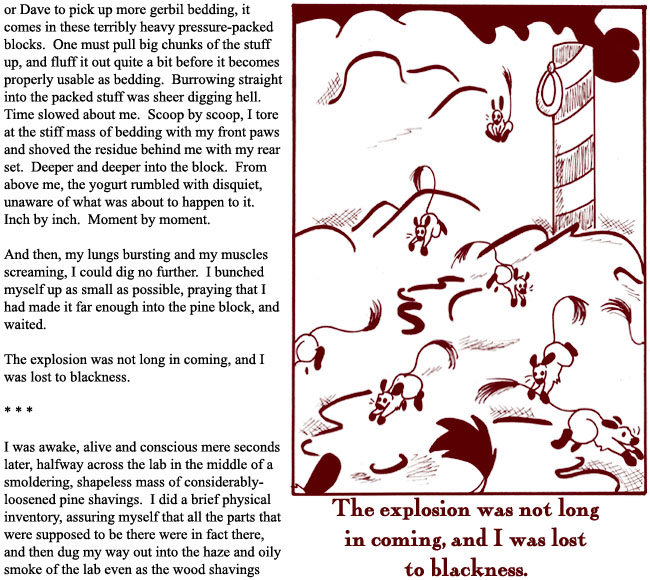 This strip is dedicated to the purple Smurf.