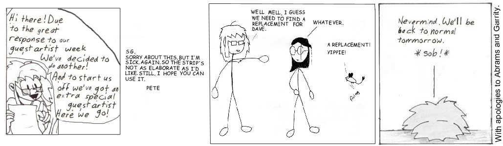 This strip is dedicated to Matthew Blackwell.