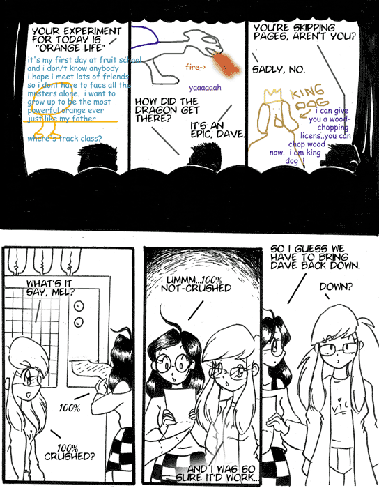 This strip is dedicated to Terrance 'Dave' Marks and Isabel 'Dave' Gonzalez.