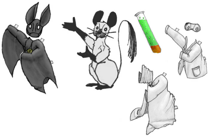 This doll was created by James Rice.